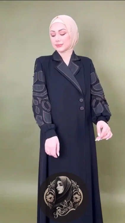 blazer-style abaya